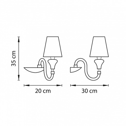 Бра Lightstar Otto 809616