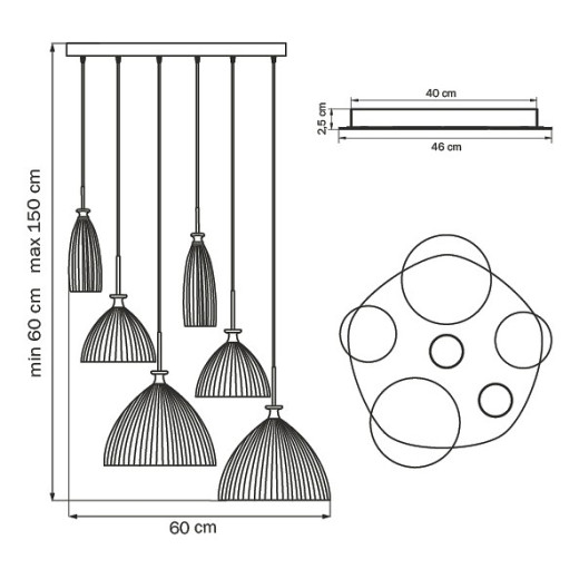 Подвесной светильник Lightstar Agola 810160