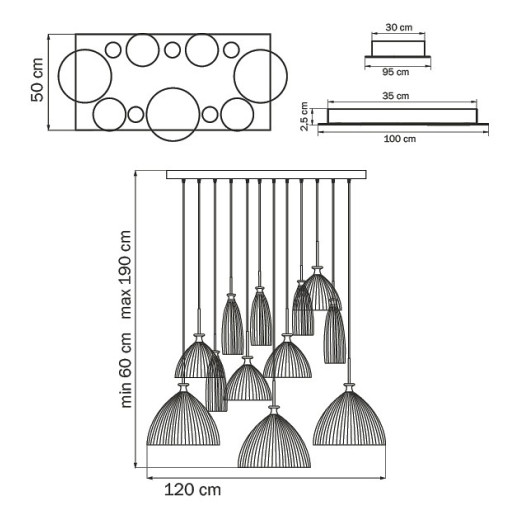 Подвесной светильник Lightstar Agola 810223