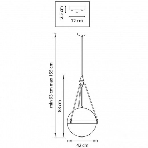 Светильник на штанге Lightstar Modena 816047