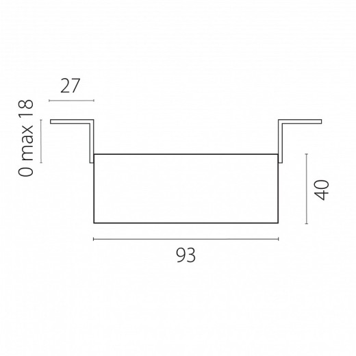 Встраиваемый светильник Lightstar Domino G214603