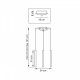 Подвесная люстра Lightstar Tubo L3T747233
