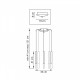 Подвесная люстра Lightstar Tubo L5T747147