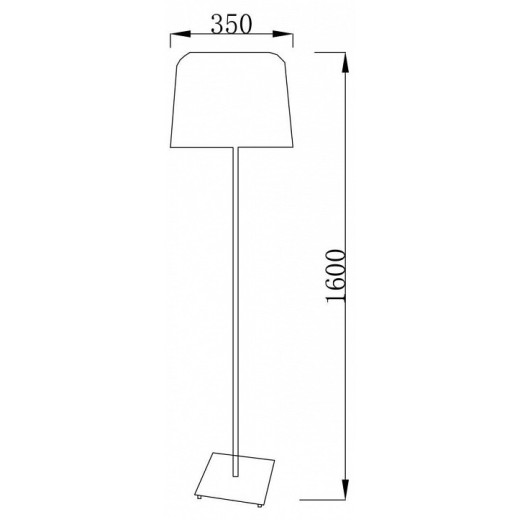 Торшер Lucia Tucci Bristol 5 BRISTOL F894.1
