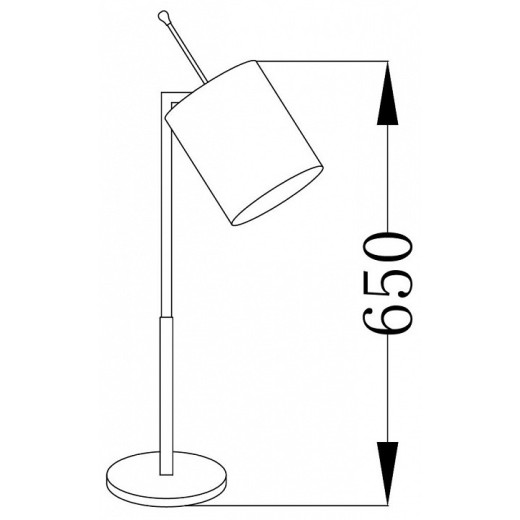 Настольная лампа декоративная Lucia Tucci Bristol 4 BRISTOL T893.1