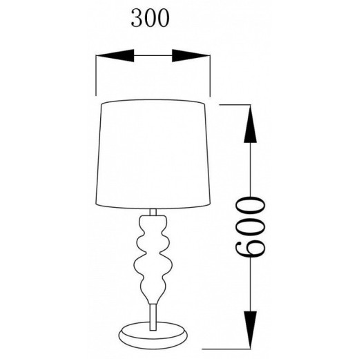 Настольная лампа декоративная Lucia Tucci Bristol 8 BRISTOL T897.1