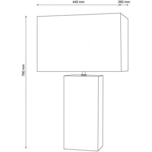 Настольная лампа декоративная Lucia Tucci Harrods 3 HARRODS T941.1