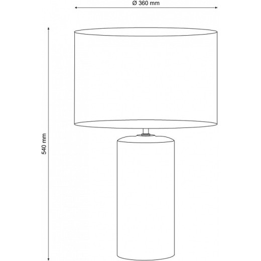 Настольная лампа декоративная Lucia Tucci Harrods 5 HARRODS T943.1
