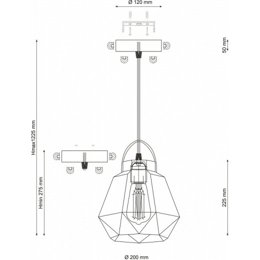 Подвесной светильник Lucia Tucci Narni 2 NARNI 1941.1 white