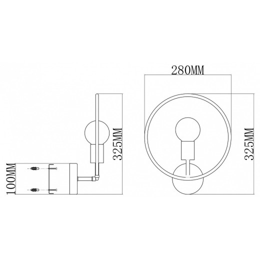 Бра Moderli Sachara V11582-1W