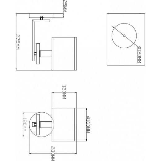 Бра Moderli Trio V2640-1W