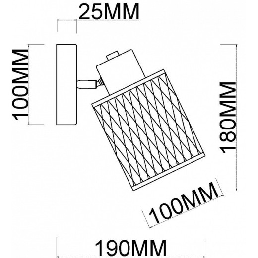 Спот MyFar Cathy MR1510-1WC
