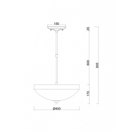 Светильник на штанге MyFar Ceiling MR1526-4C