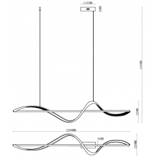 Подвесной светильник MyFar Marry MR2051-PL