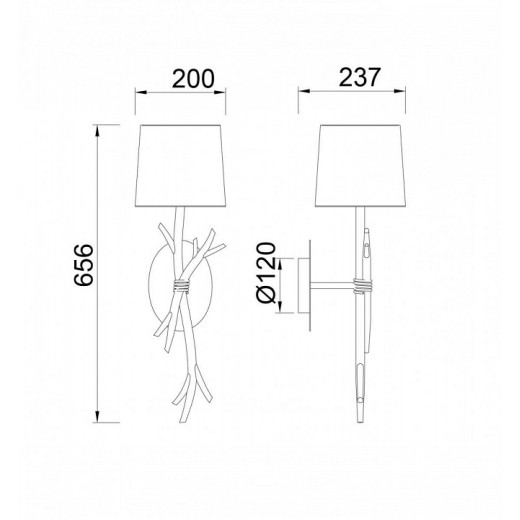 Бра Mantra Sabina 6180