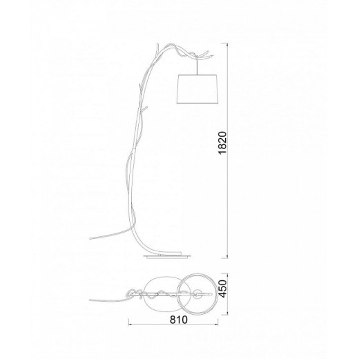 Торшер Mantra Sabina 6182
