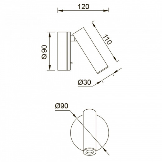 Бра Mantra Prea 8834
