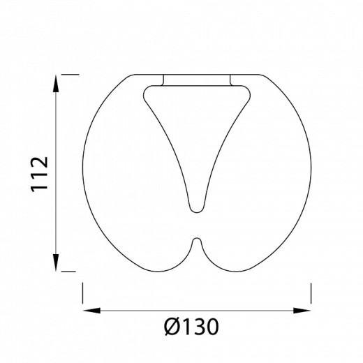 Плафон стеклянный Mantra Andromeda 8941