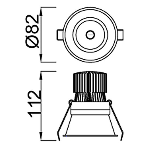Встраиваемый светильник Mantra Formentera C0072
