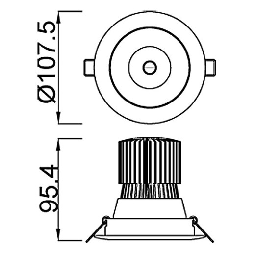 Встраиваемый светильник Mantra Formentera C0078