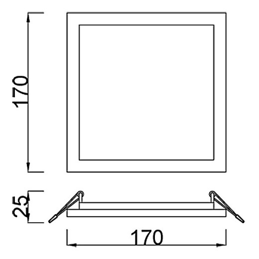 Встраиваемый светильник Mantra Saona C0192