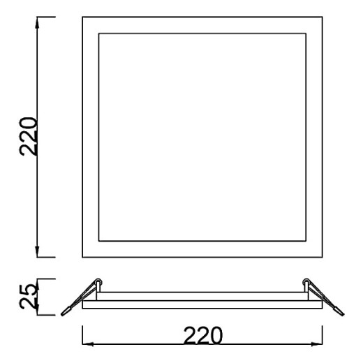 Встраиваемый светильник Mantra Saona C0193