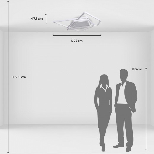 Накладной светильник DeMarkt Эдгар 408013001