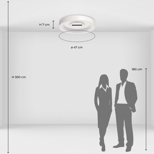 Потолочная люстра De City Мадлен 52 424014401