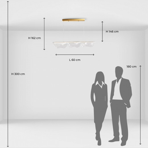 Подвесной светильник De City Конти 32 488013401