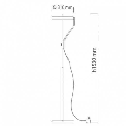 Торшер DeMarkt Гэлэкси 632046402