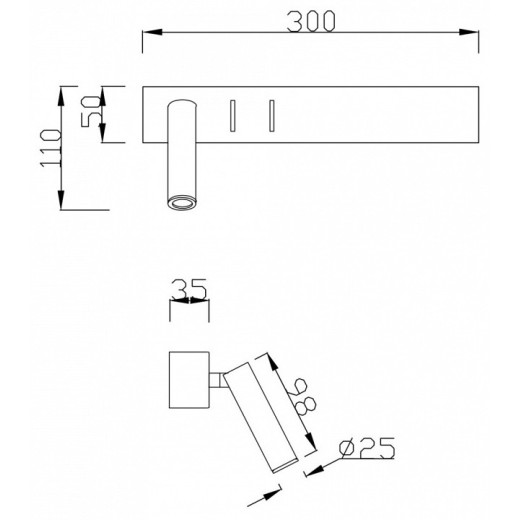 Бра Maytoni Comodo C031WL-L8W3K