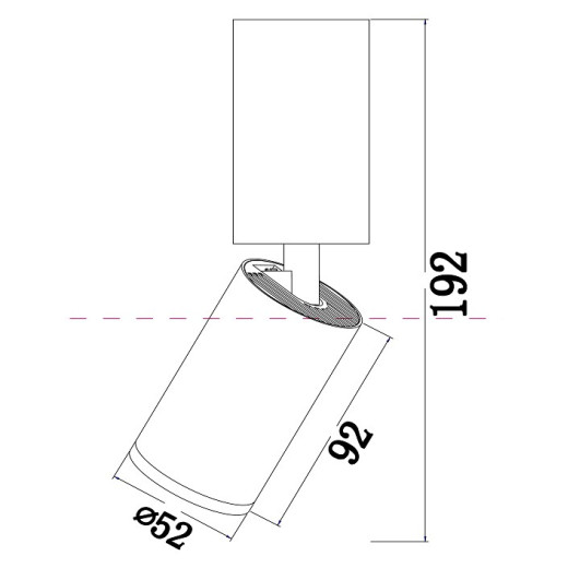 Спот Maytoni Focus S C051CL-01W