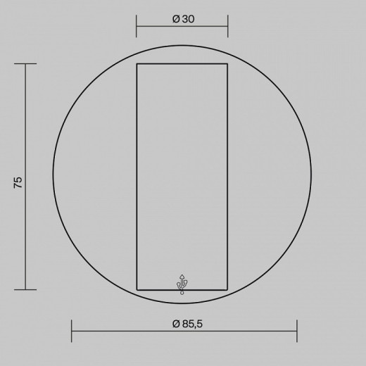 Бра Maytoni Twist C081WL-L3WBS3K