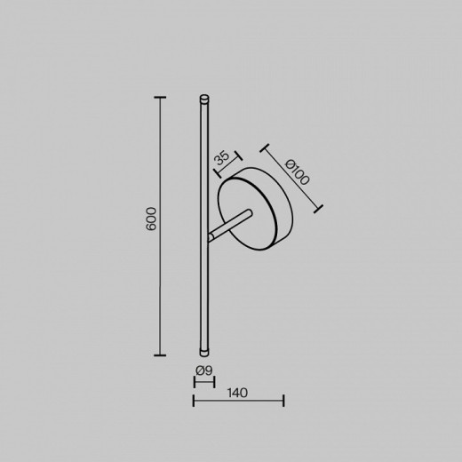Бра Maytoni Elegant C084WL-L7BS2.7K