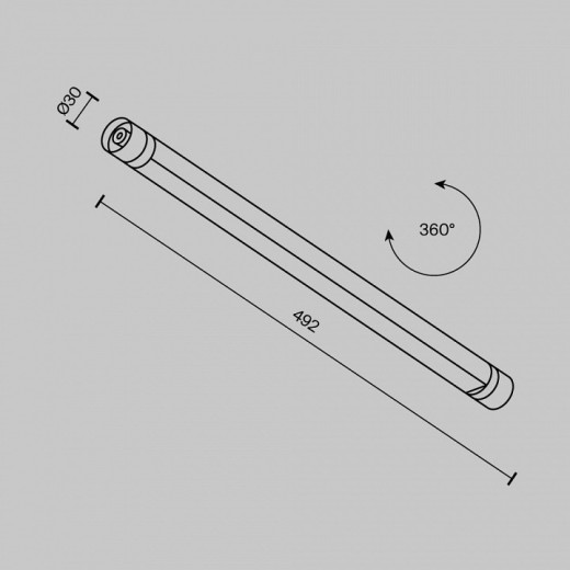 Модульный светильник Maytoni Basis C147CL-L500-12W3K-B