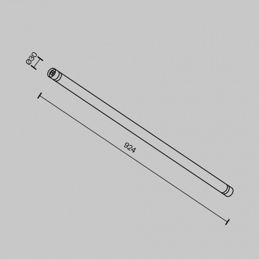 Модульный светильник Maytoni Larc C148CL-L900-13W3K-B
