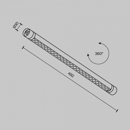 Модульный светильник Maytoni Points C149CL-L500-12W3K-B