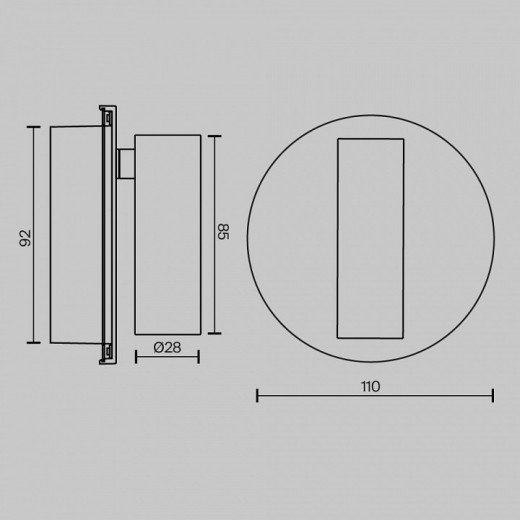 Бра Maytoni Ego C176WL-9W-2.7-4K-W