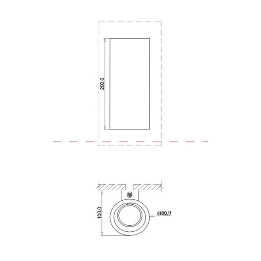 Накладной светильник Maytoni Parma C191-WL-02-W