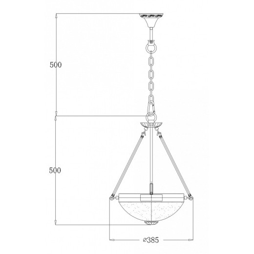 Подвесной светильник Freya Herbert FR2012-PL-03-BZ