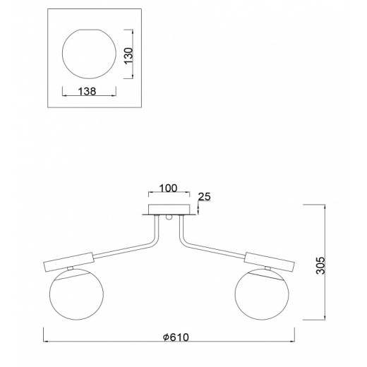 Потолочная люстра Freya Paolina FR5011CL-05B