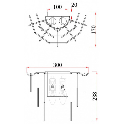Бра Freya Porto FR5104WL-02N