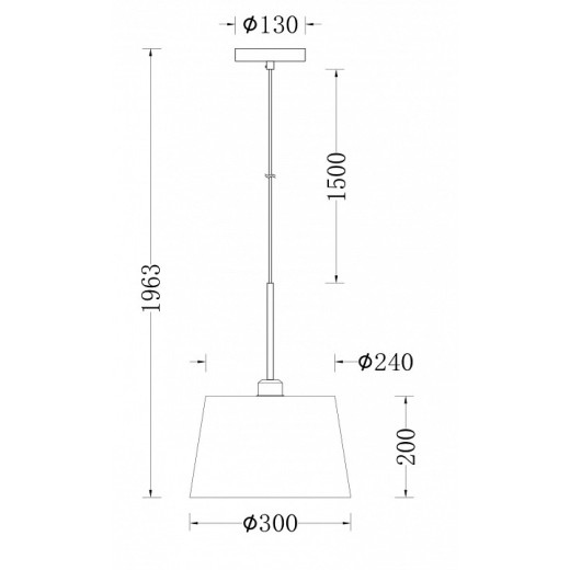 Подвесной светильник Freya Sandy FR5119PL-01BS