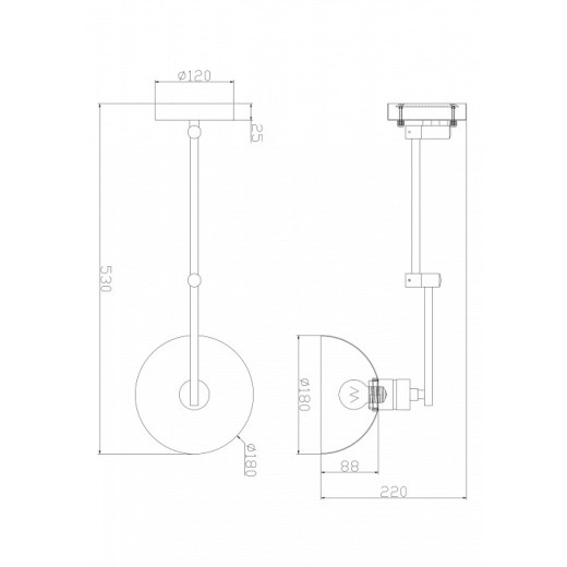 Бра Freya Cover FR5290WL-01B