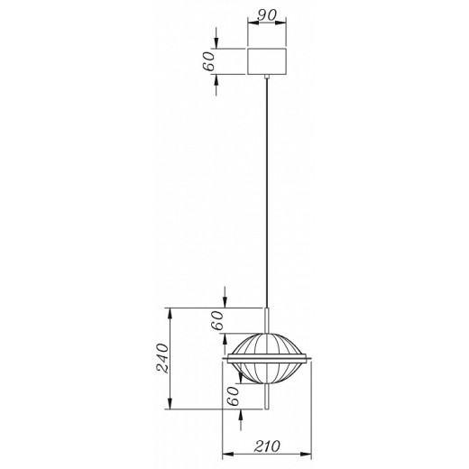 Подвесной светильник Freya Whisper FR6184PL-L16BS