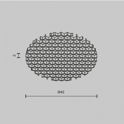 Сотовый фильтр Maytoni Dip HoneyComb001-D41.5