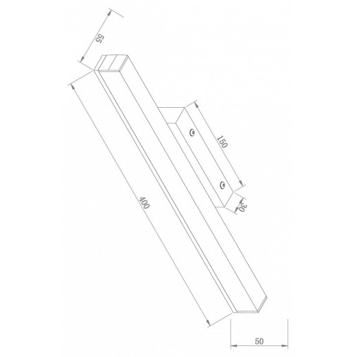Подсветка для зеркала Maytoni Fichte MIR012WL-L9W4K
