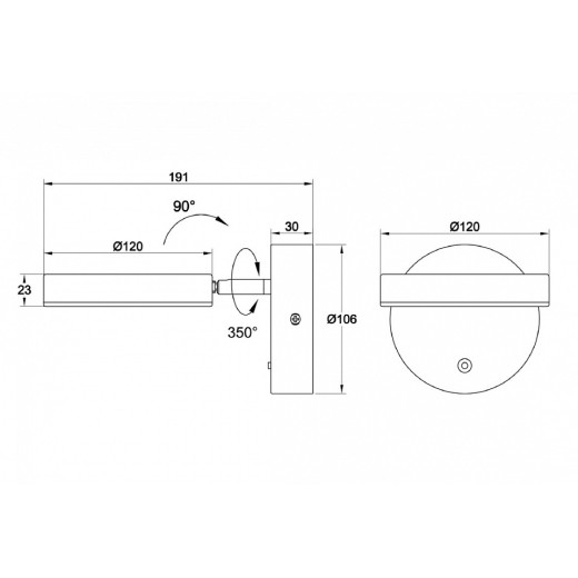 Бра Maytoni Fad MOD070WL-L8W3K