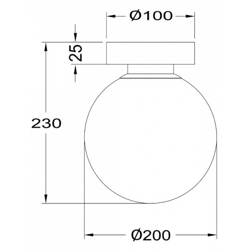 Накладной светильник Maytoni Basic form MOD321WL-01G3
