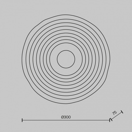 Накладной светильник Maytoni Sparkle MOD343WL-L5BS3K1